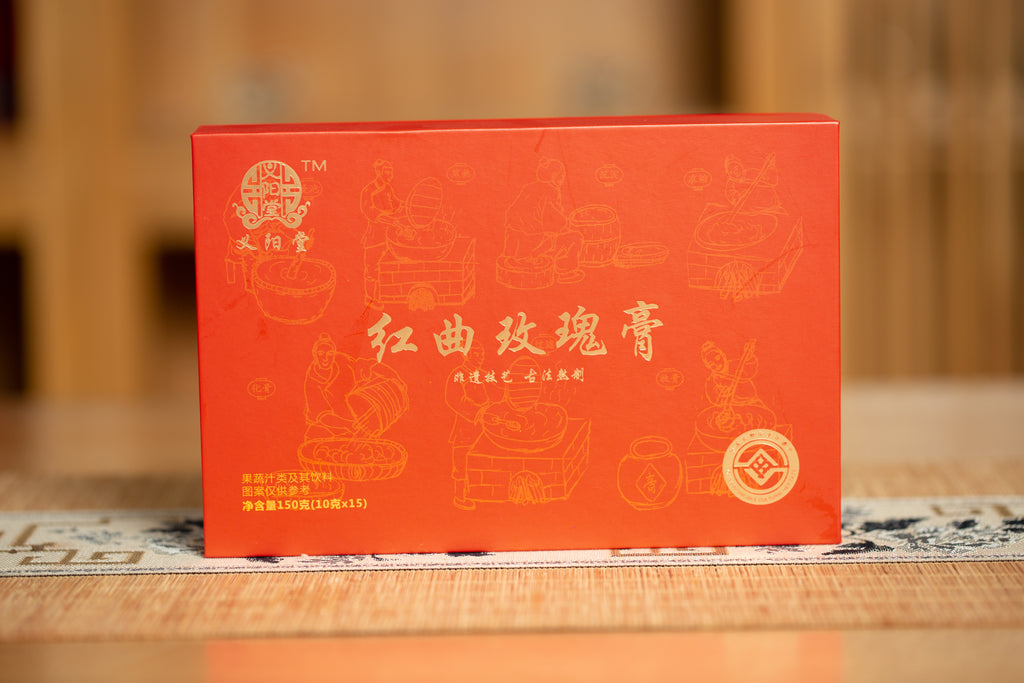 Red yeast rose paste
